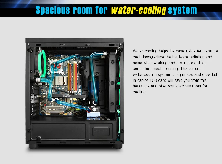 Gaming Atx Computer Casewith Lcd Display Buy Lcd Display Atx Computer