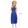 Beautiful fashion cheap 11 inch frozen princess single plastic dolls wholesale