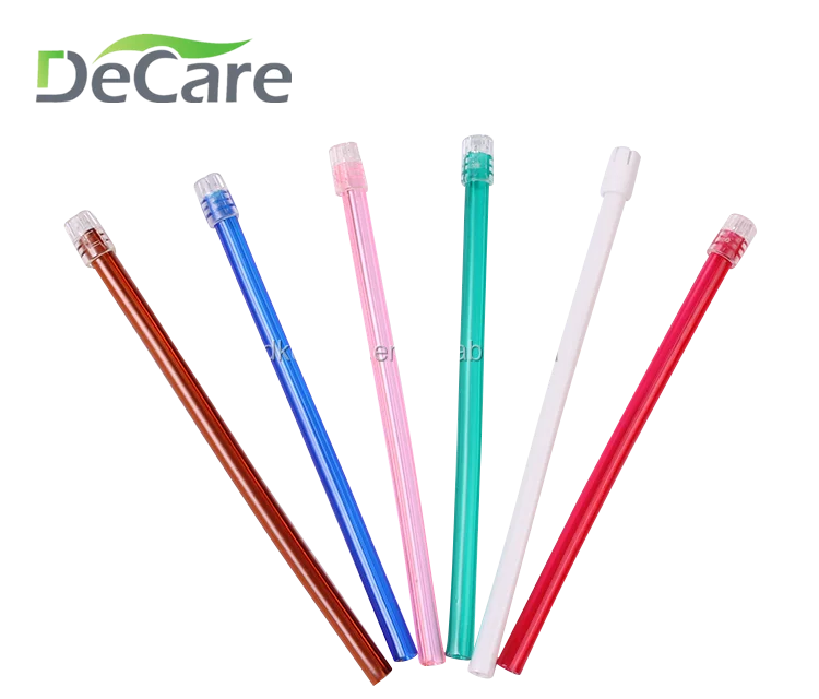 Grade Disposable Dentist Soft Tips Saliva Ejector/straw /dental Suction