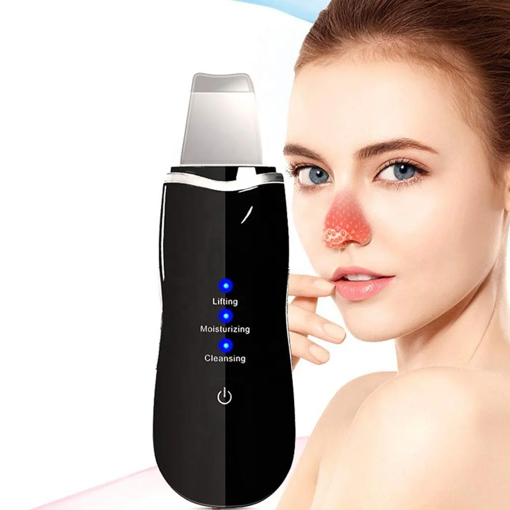 
Popular Anti-Aging Portable Ultrasonic Ultrasound Beauty Equipment Skin Peeling Scrubber 