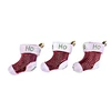 wholesale Holiday Living 5-8Cm Plastic Christmas Hanging Ball Winter Sock Shaped Christmas Trees Decoration Christmas Ball
