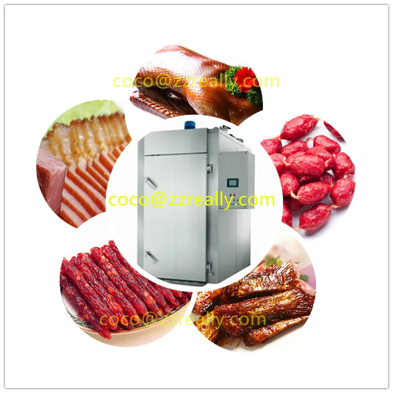 2023 Beef Meat Smoked Machine/fish Smoking Oven/chicken Smoke House For