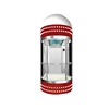 Cheap Residential Lift Hotel Glass Case Passenger Elevator