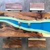 Epoxy Resin Coffee Table, Custom resin river table's the only limit is your imagination