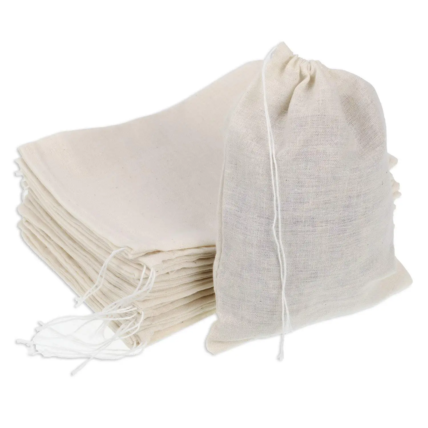 Cheap Fashion Custom Cotton Fabric Calico Drawstring Bags Buy Calico