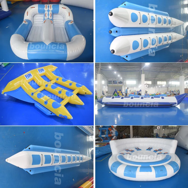 10 Persons Inflatable Banana Boat Raft For Sale - Buy Banana Boat Raft ...