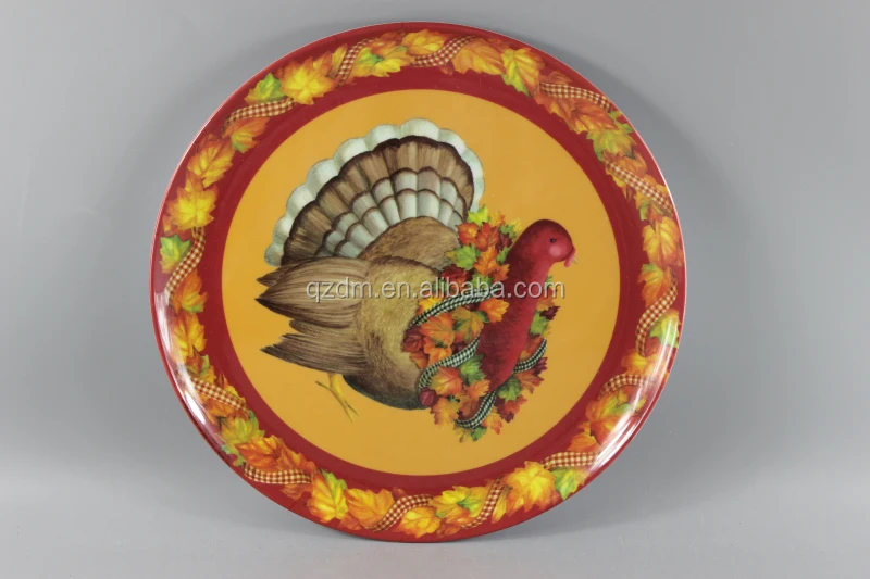 Nation Style Melamine Dinner Plate Plastic Dishes