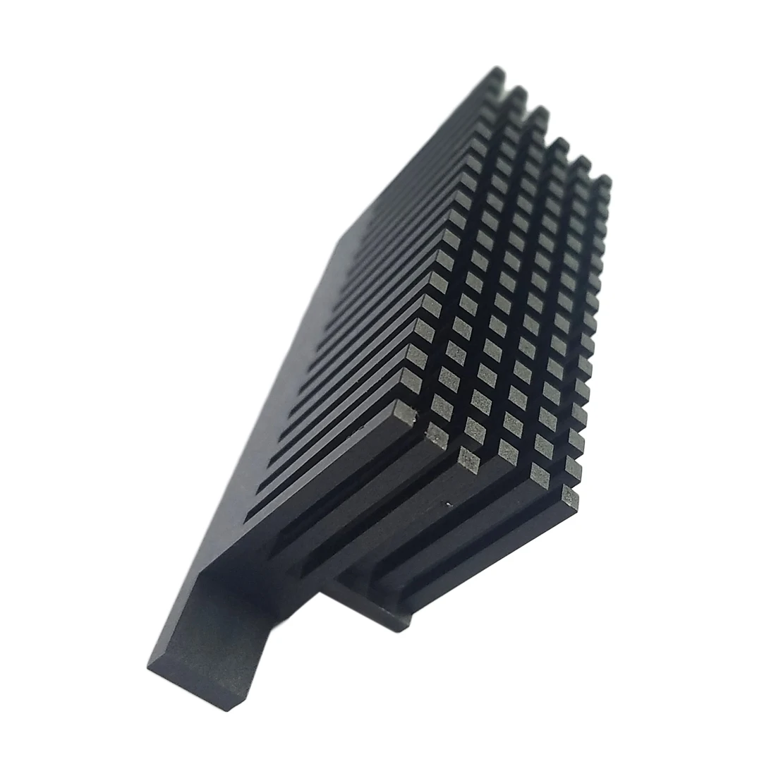 customize high density black aluminium cpu pin fin heatsink