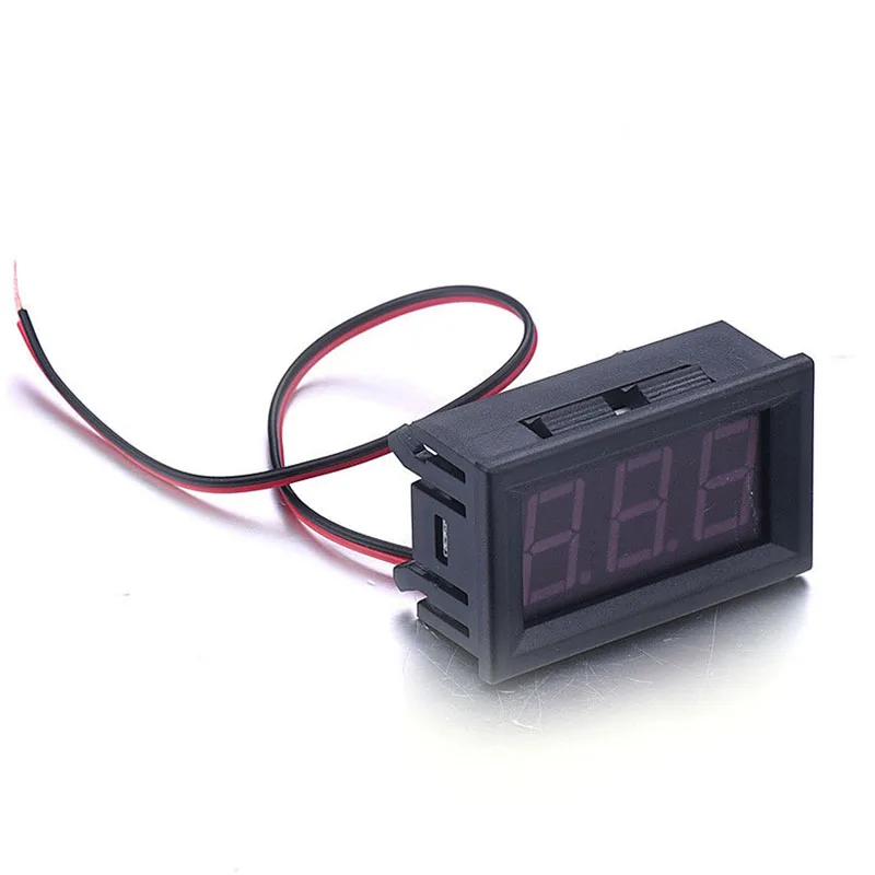 AC70V-500V 3 Digital 2 Wire LED AC Voltage Meter Voltmeter AC110V 220V 230V 380V