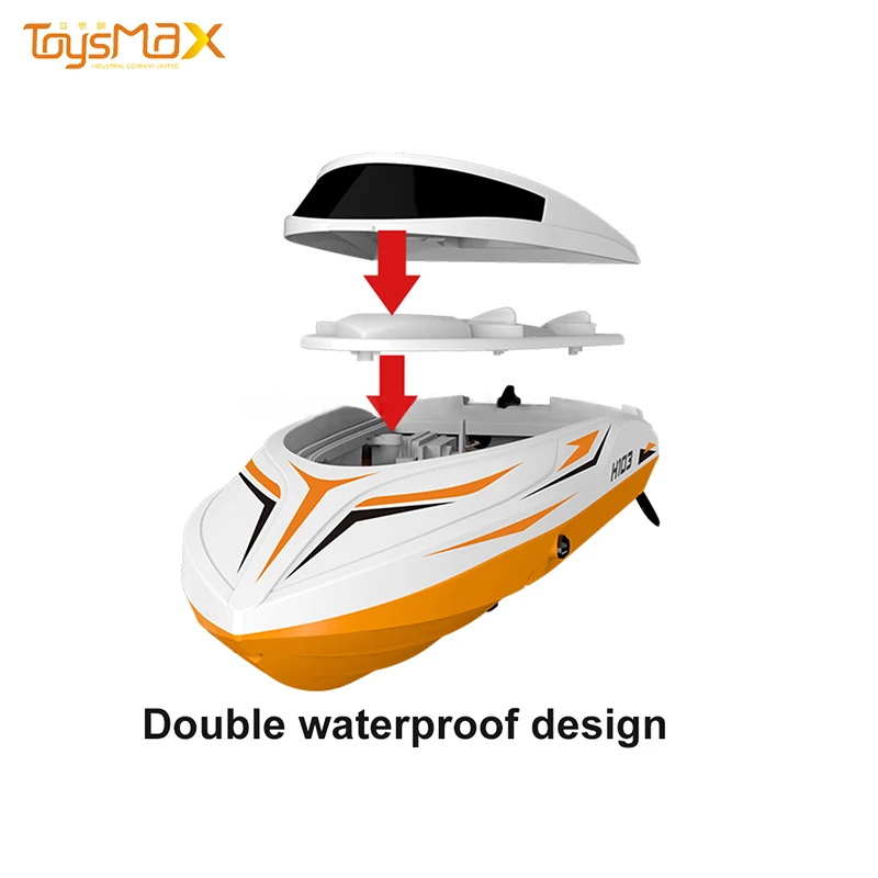 Radio Control RC Boat Ship 2.4G 4CH High Speed 30KM/H Rc Boat Toys