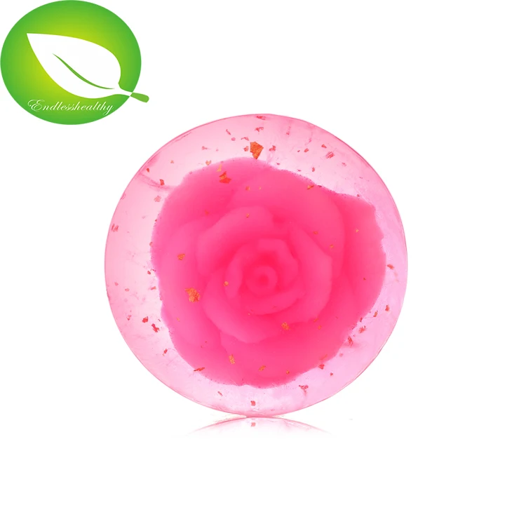 red rose handmade soap