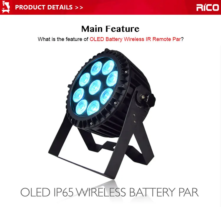 led slim par light