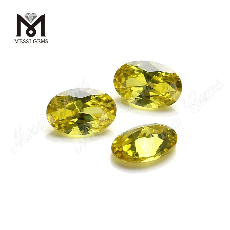 Wholesale Synthetic High Quality 5x7mm Oval Cut Loose Gems Stones CZ