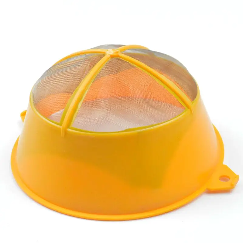 High Quality Large Size Yellow Color Fine Mesh Drain Plastic Paint