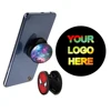 High Quality Full Color Printing Round Plastic Mobile Phone Popping Socket Holder With Free Design Logo