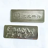 China suppliers high quality custom eight horses pure silver rectangular souvenir coin