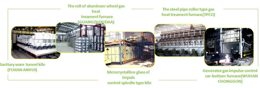 industrial eco flam gas burner for boilers