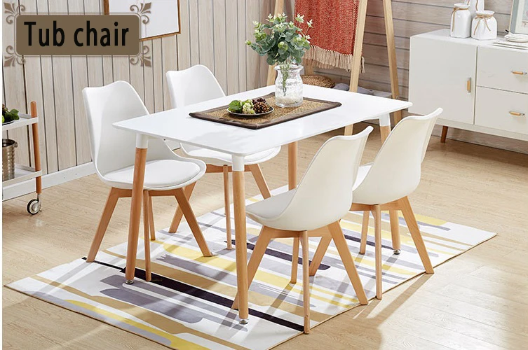 Unbelievable High Discount White Mdf Dining Table And 4 Chairs Set