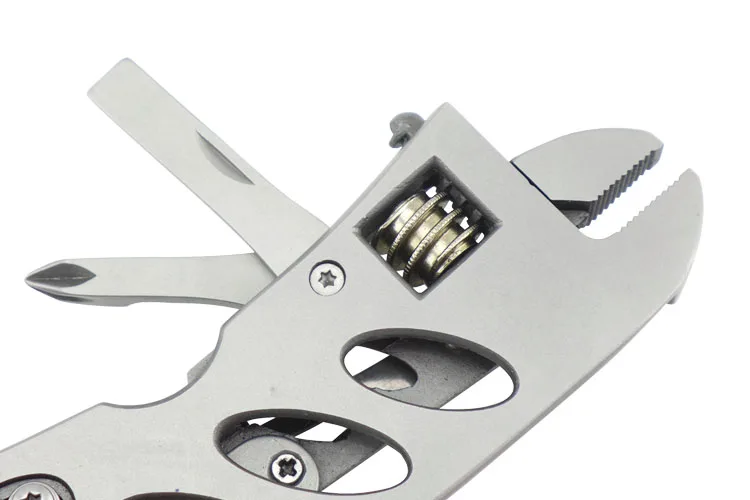 Stainless Steel Folding Have 5 Kinds of Function Multitool Knife