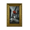 Hot Sale Handmade Classical Gold Silver Wall Hanging 36x48 Wood Picture Frame