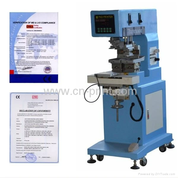 Hot Sale Automatic Open Ink Two Colors Manual Pad Printing Machine With Factory Price