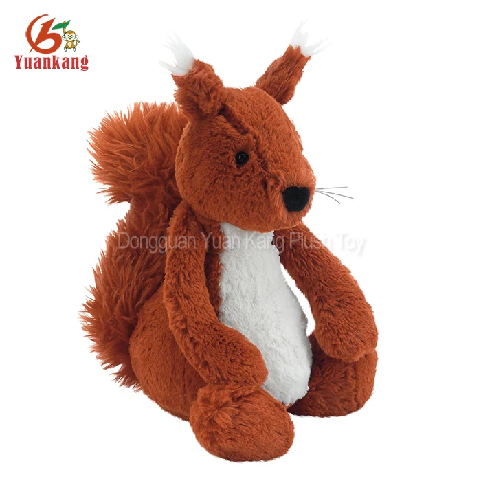 grey squirrel soft toy