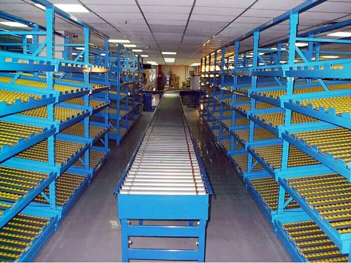 Customized Steel Material Industrial Used Carton Flow Pallet Racking