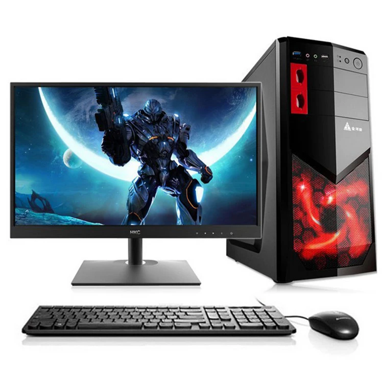 Working compact host monitor gaming computer stand accesories ...