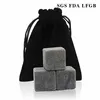 The popular 20mm grey soap stone ice cubes /whisky stone