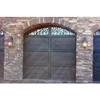 Wholesale modern cheap prices custom size weather strip wrought iron garage doors made in china