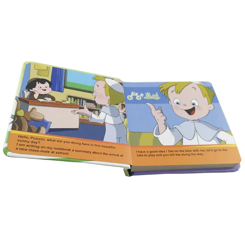 Good Quality Touch and Feel Hardcover English Chilren Book