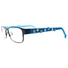 Latest high quality compact size glasses juvenile metal optical frames