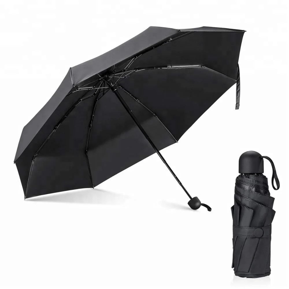 High Quality 21 Inch 5 Folding Small Compact Umbrella With Mini Size