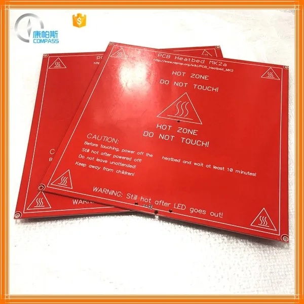 3d Printer Mk2a 300x300 Heat Bed 314x314mm Pcb Hot Bed Heated Bed - Buy ...