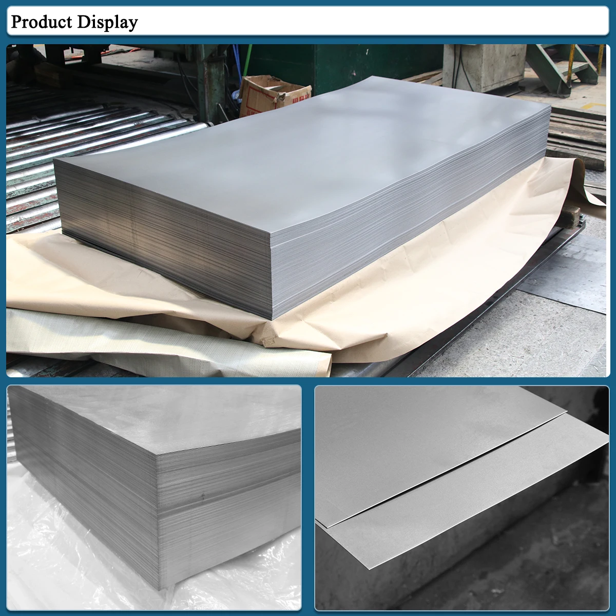 Aiyia Thickness 0.134.0mm Sgcc Sgcd Dx51d Zinc Coatd Steel Sheet Or