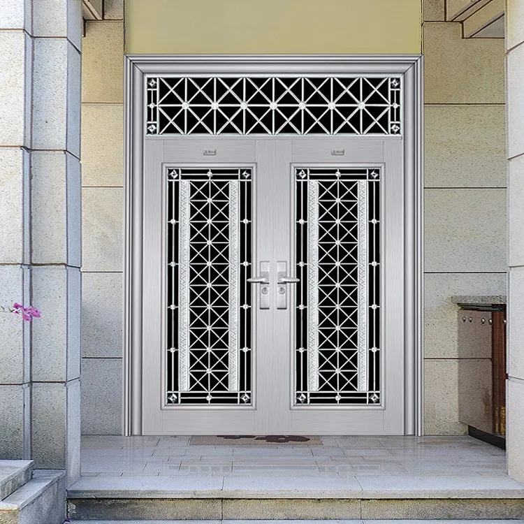 Apartment Main Gate Design Stainless Steel Double Door Buy Apartment