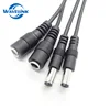 16 18 20 AWG 5.5*2.5 Male To Dc Female Barrel DC Power Switch Extension Cable for LED Strip Light 2M 5M 10M