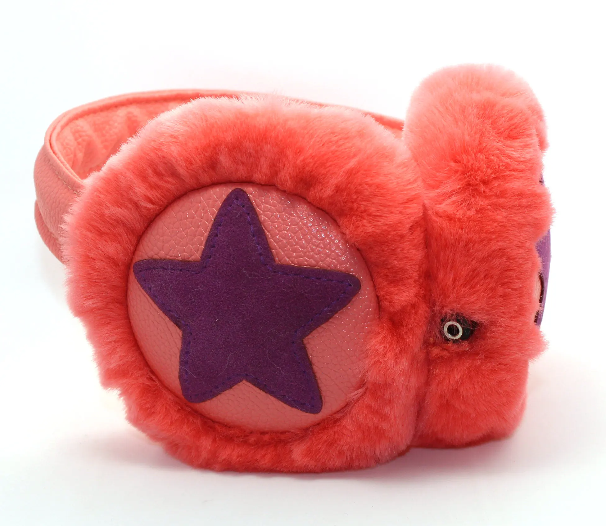 Wholesale Earmuff Warm Headphones With 3.5mm Connector Cute Fluffy