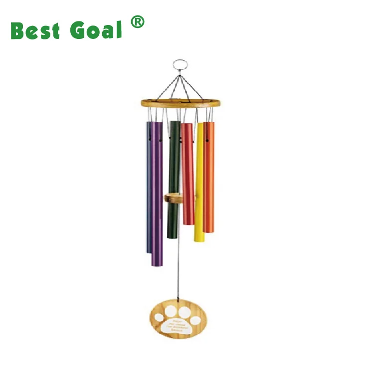 Pet Memorial Rainbow Bridge Wind Chime - Buy Outdoor Wind Chimes,Stand ...