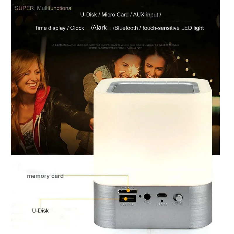 Lamp Best Small Portable Wireless Bt Speaker - ANKUX.COM