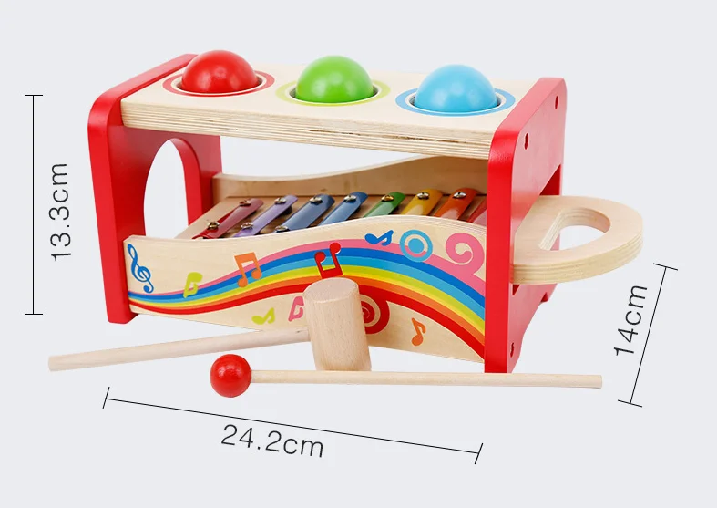 xylophone with balls