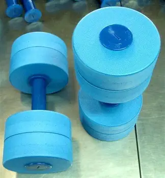 water dumbbells