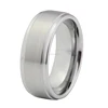 Very popular titanium men ring wedding ring with width 8mm