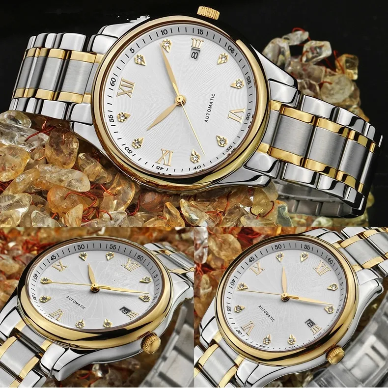 Top Quality No Battery Watches Men Luxury Brand Automatic Buy
