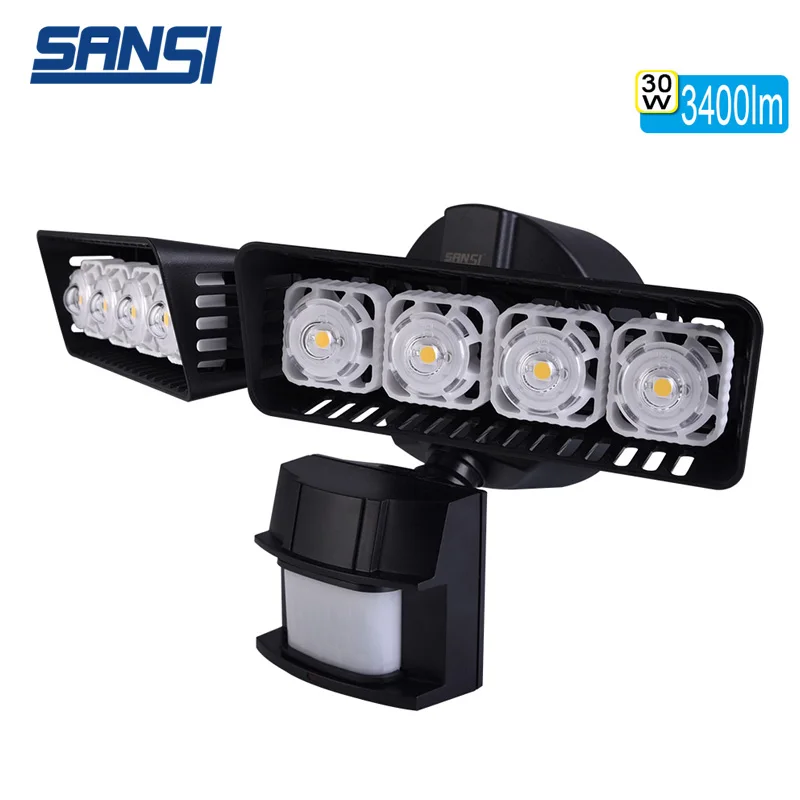 SANSI waterproof led security light,led flood light,led dusk to down light