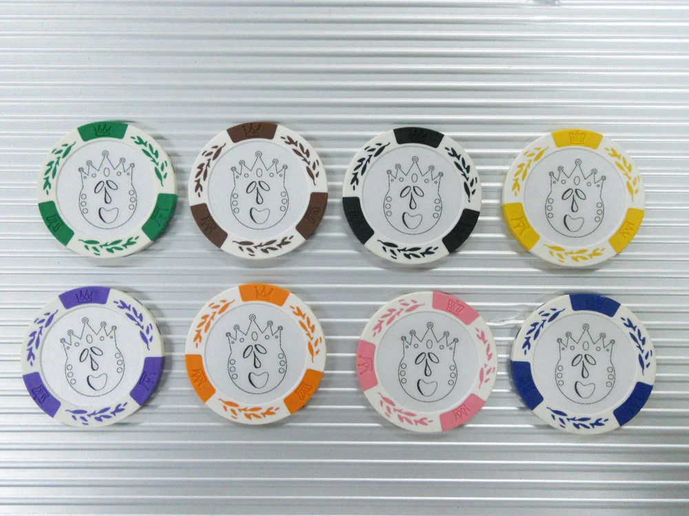 Casino Chips 14g,Clay Poker Chip With Your Denomination,Casino Chip