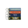 Customized Move Flight Airplane Embroidery Keychain , Crew Embroidered Key Tag For Car Motorcycle Bag Cat Keychain