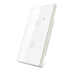 new design American standard wifi smart switch 1/2/3/wall switch for Google home and Amason Alexa 120*72*35 mm