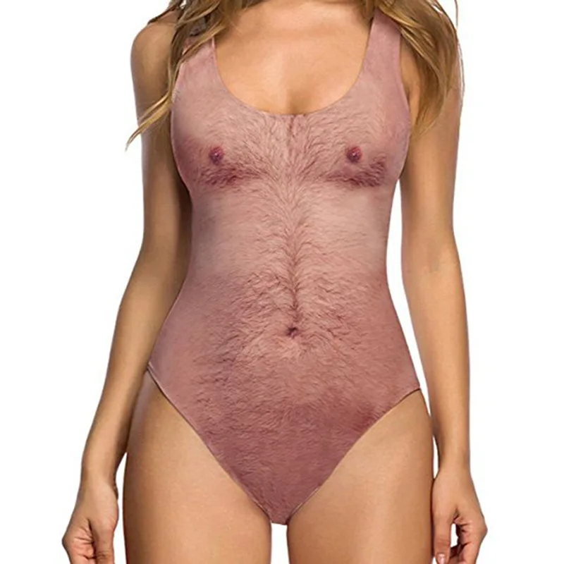 Mans Chest Bathing Suit Clearance, 56 