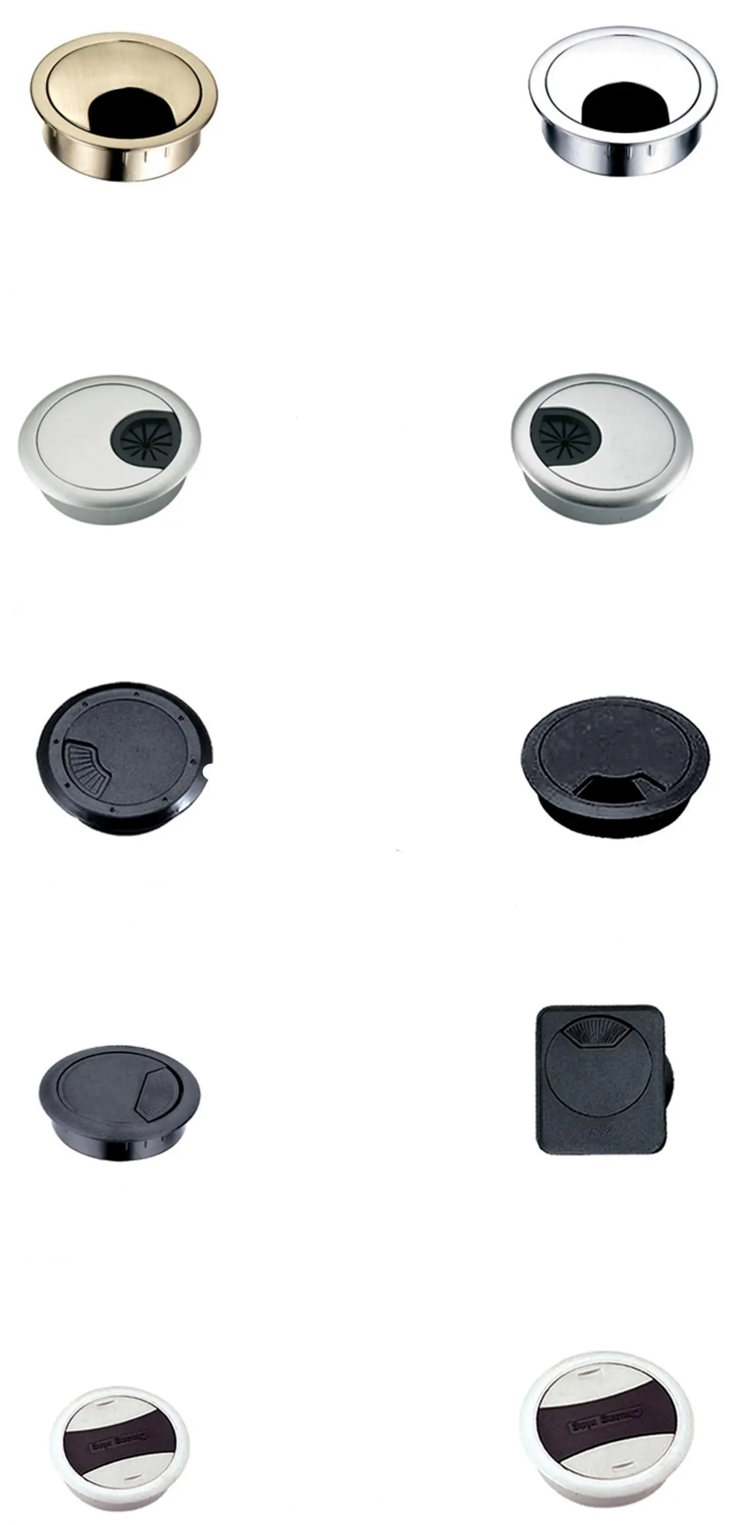 Computer Table Hole Cover Desk Cable Wire Grommets - Buy ...